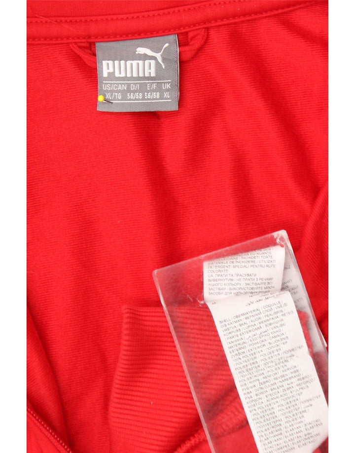 Ανδρική φόρμα Puma Top Jacket XL Red Colourblock Polyester