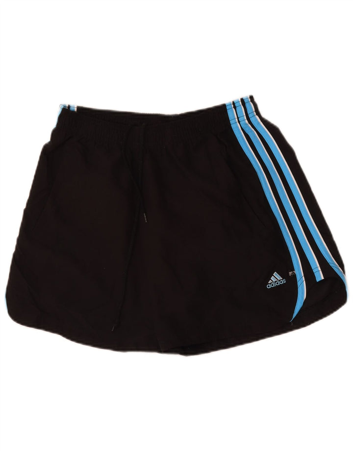 Γυναικείο αθλητικό σορτς Adidas UK 16 μεγάλο μαύρο πολυεστέρα