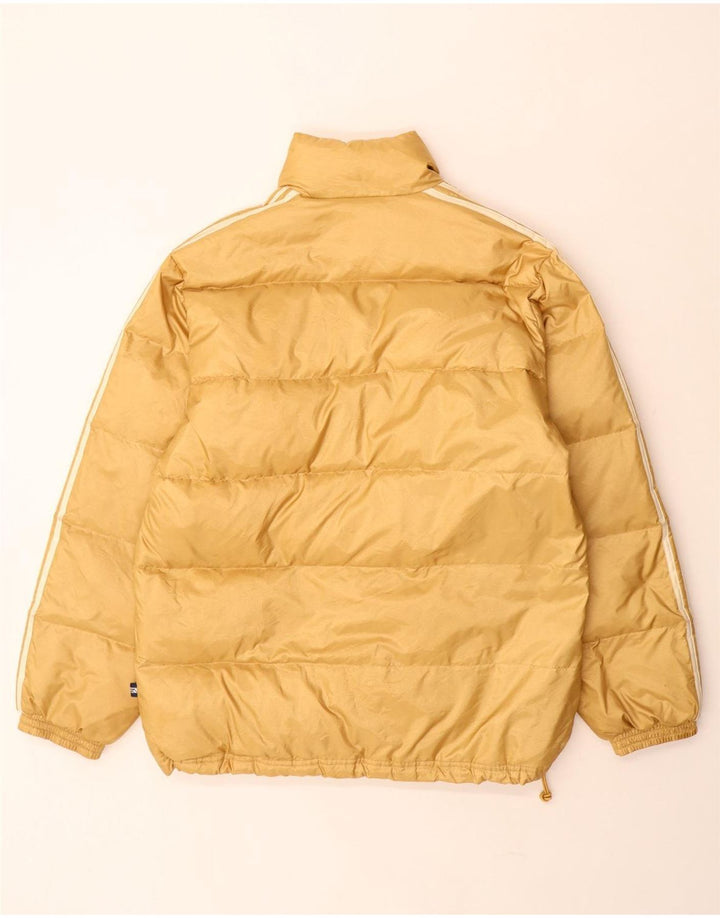 Μπουφάν Adidas Boys με επένδυση 15-16 ετών κίτρινο πολυαμίδιο