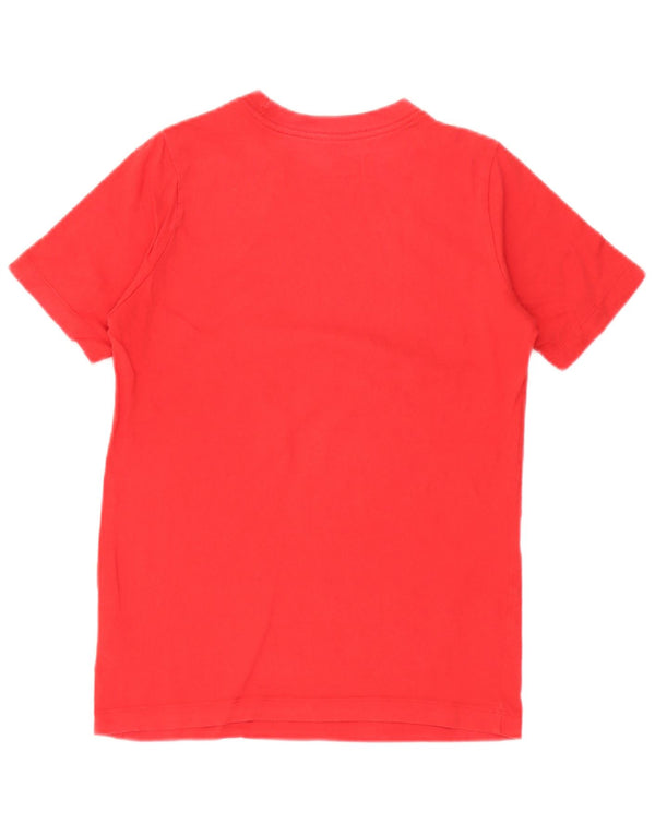 Μπλουζάκι Nike Boys Graphic T-shirt 12-13 ετών, μεγάλο κόκκινο βαμβακερό