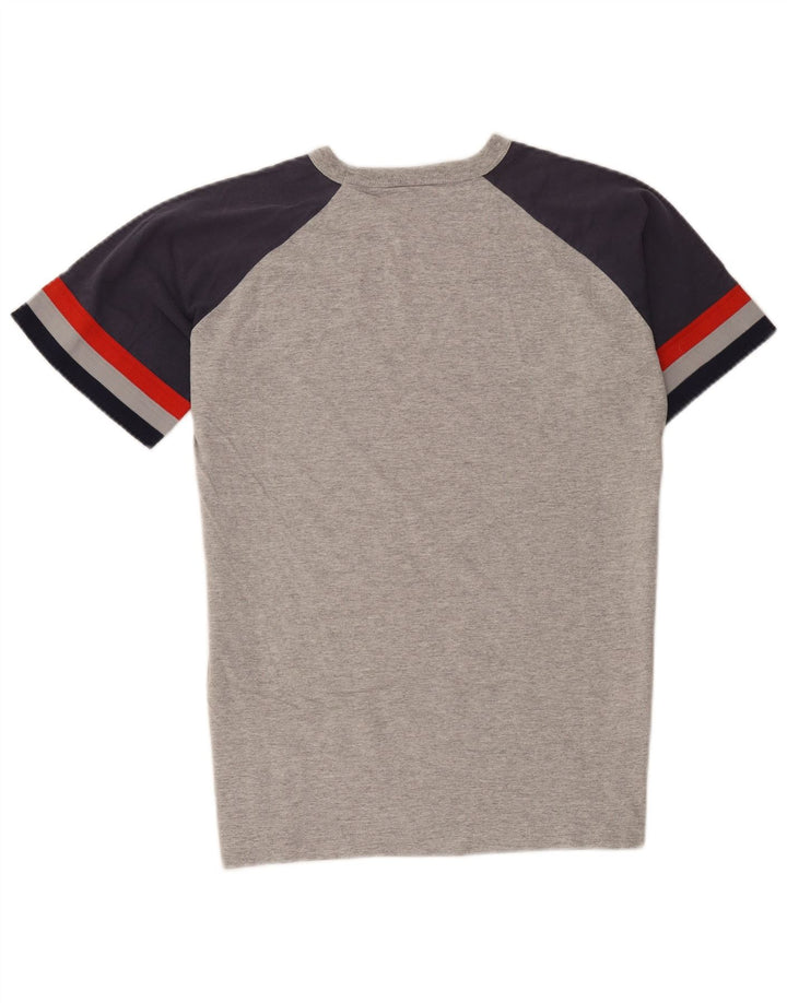 Ανδρικό γραφικό T-Shirt Lee Top Medium Grey Colourblock