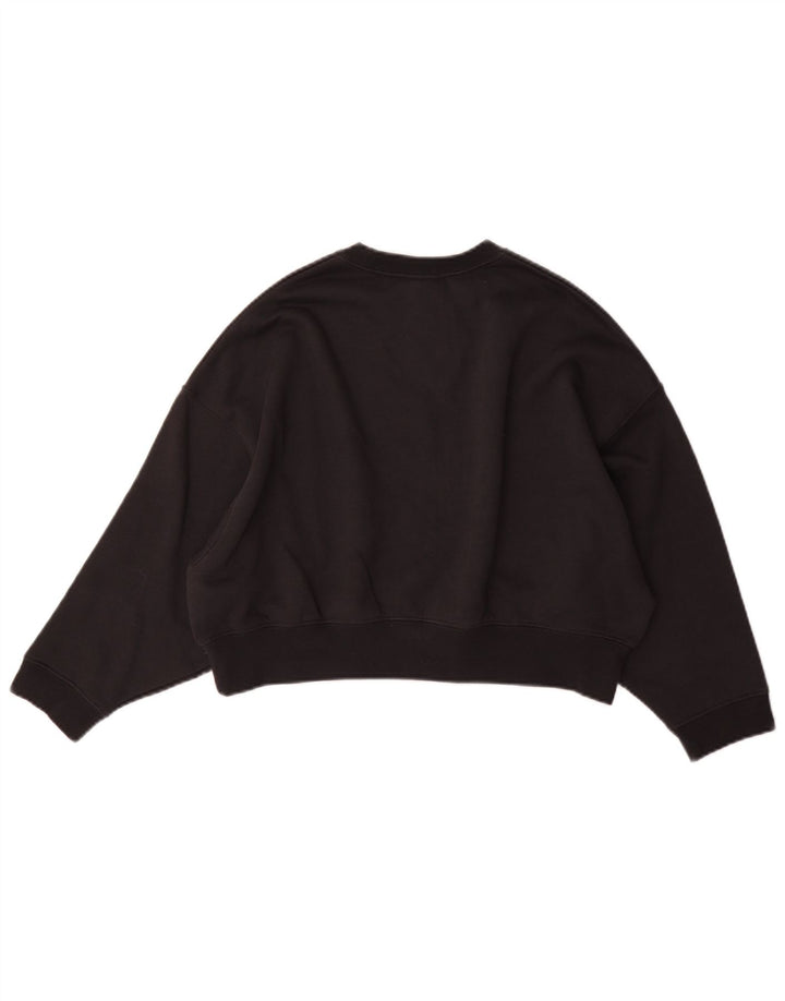 Nike Girls Oversized γραφικό φούτερ 10-11 ετών, μεσαίο μαύρο