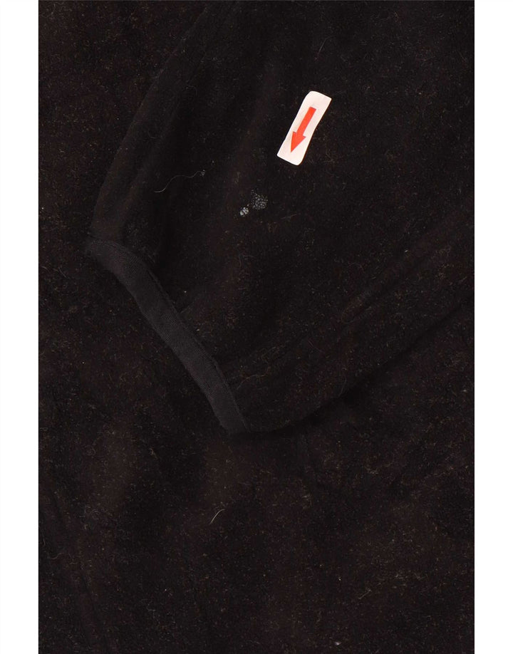 L.L.Bean Γυναικείο Fleece Jacket UK 16 Large Black Colourblock Πολυεστέρας