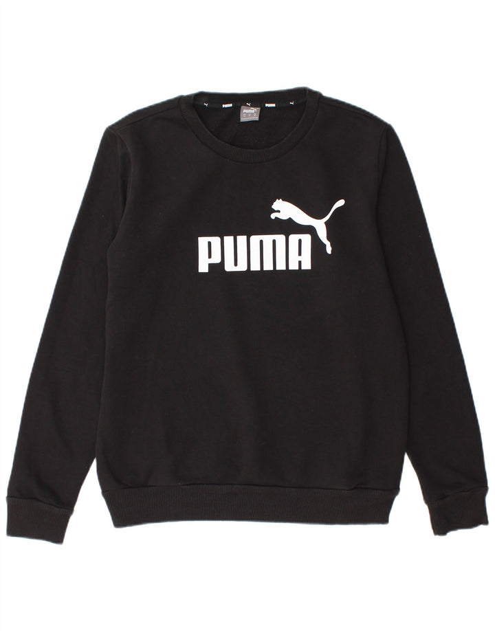 Ανδρικό γραφικό φούτερ Puma Jumper Medium Μαύρο
