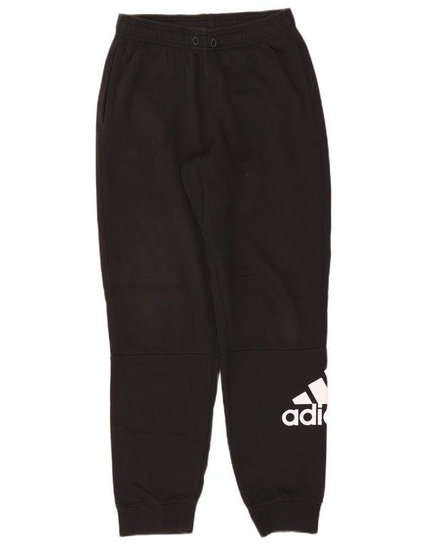 Ανδρική αθλητική φόρμα Adidas Graphic Παντελόνι Joggers Μικρό μαύρο βαμβακερό