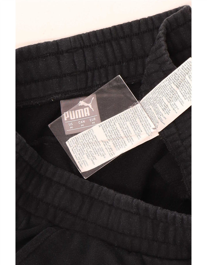 Ανδρική φόρμα Puma Παντελόνι Joggers Μεσαίο μαύρο βαμβακερό