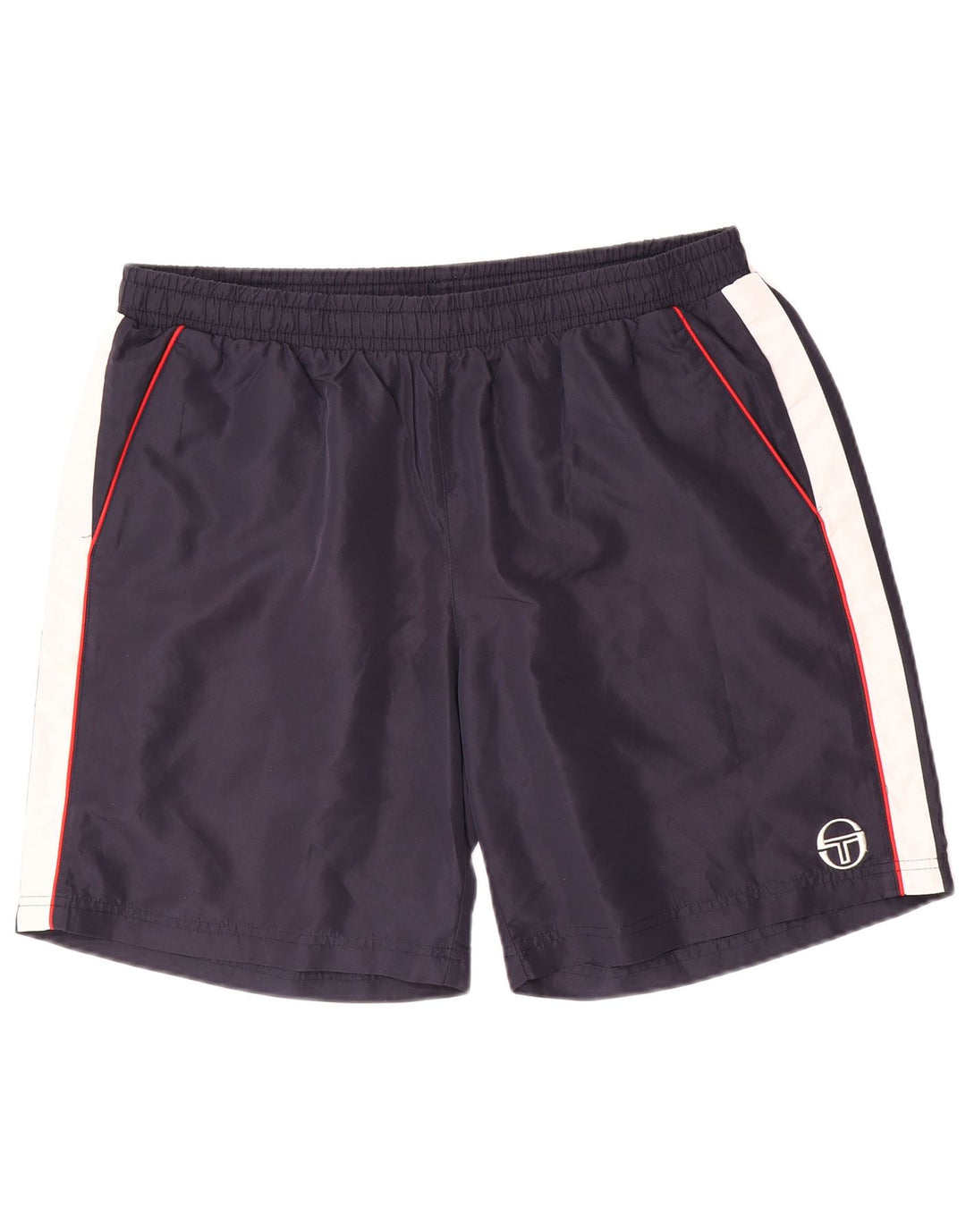 Ανδρικό αθλητικό σορτς Sergio Tacchini 2XL Navy Blue Colorblock Πολυεστέρας