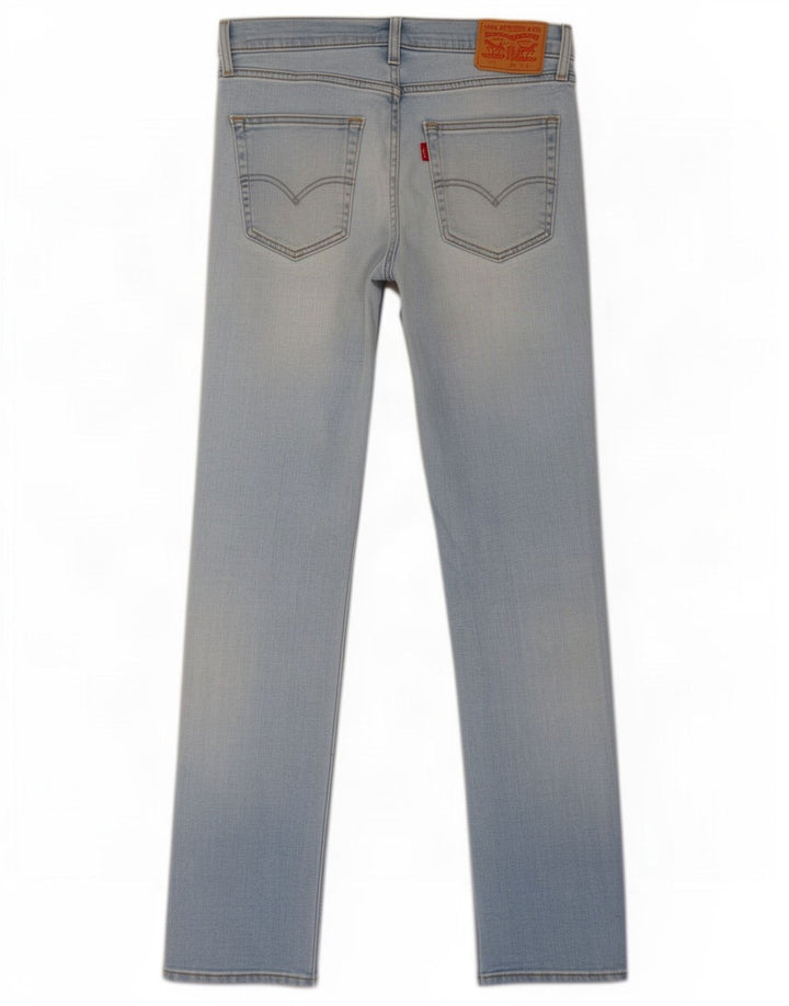Levi's Womens 511 Slim Jeans W32 L32 Blue Cotton