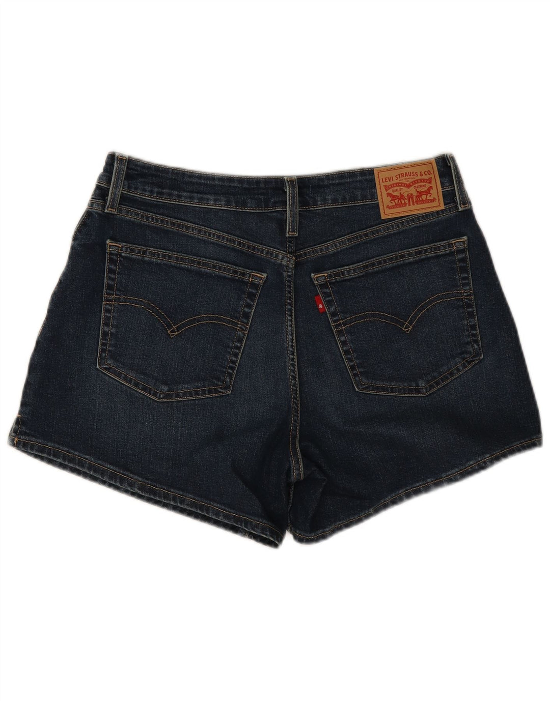 Γυναικείο τζιν σορτς Levi's W30 μεσαίο μπλε βαμβακερό