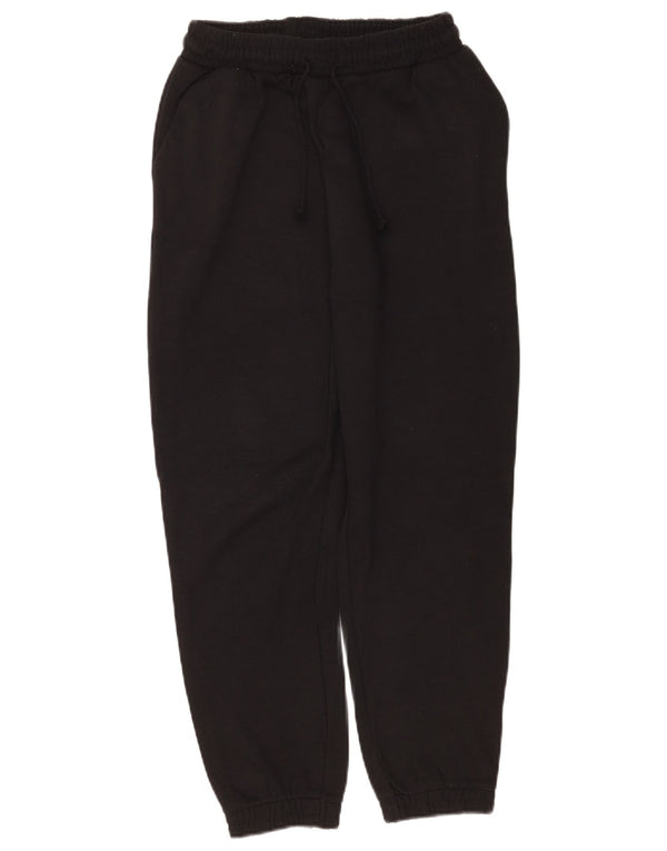 Zara Γυναικεία αθλητική φόρμα παντελόνι Joggers UK 12 Medium Black Polyester