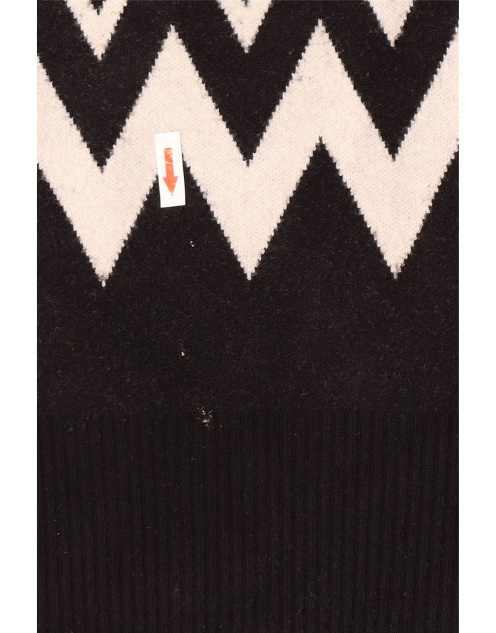 Marks & Spencer Γυναικείο πουλόβερ με λαιμόκοψη UK 14 Medium Black