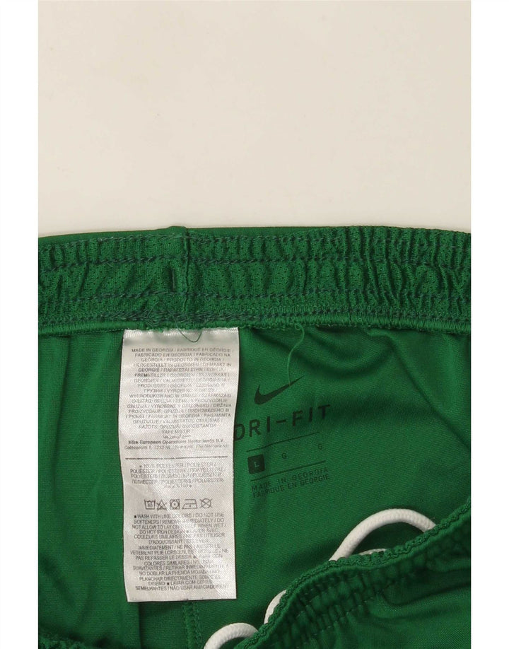 Ανδρικό αθλητικό σορτς Nike Dri Fit από μεγάλο πράσινο πολυεστέρα