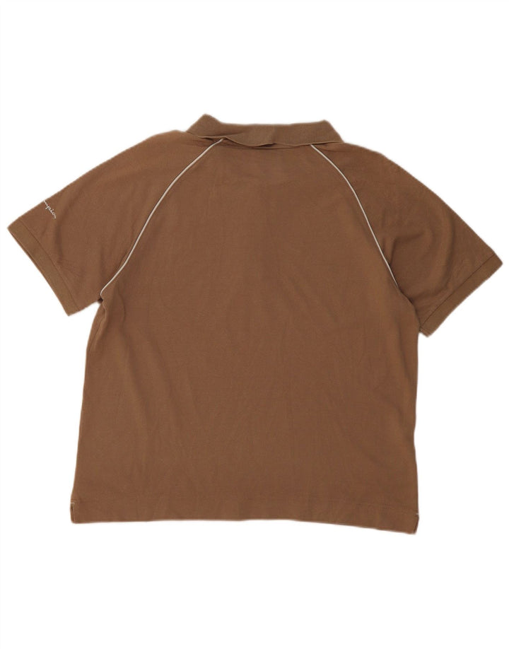 Champion γυναικείο μπλουζάκι πόλο UK 14 Medium Brown