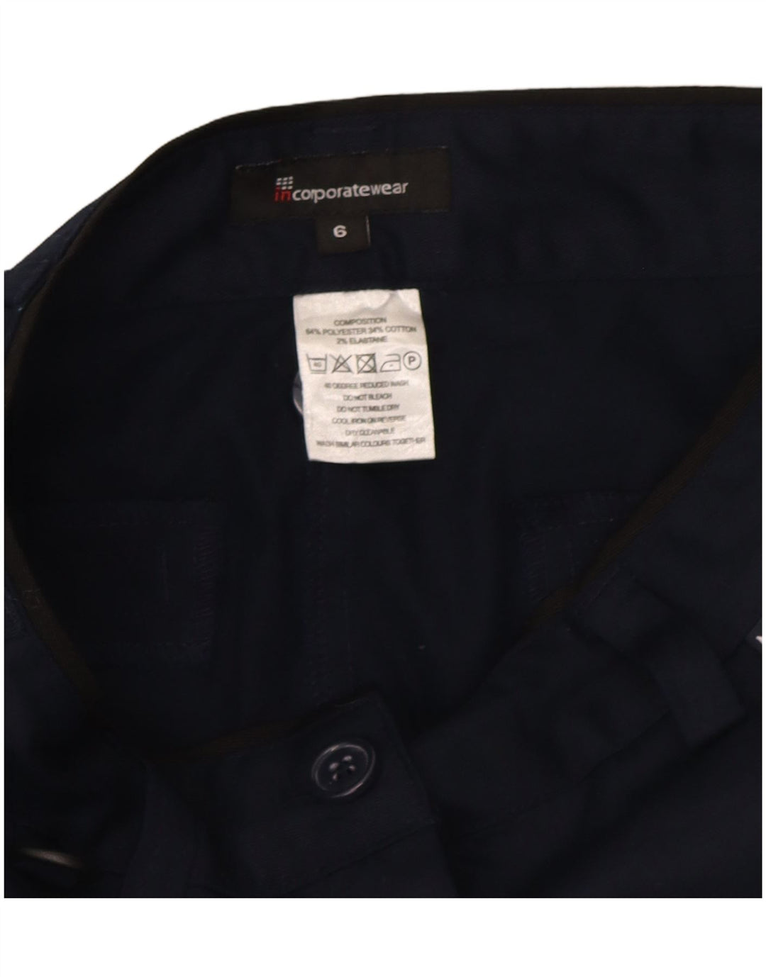 Marks & Spencer Γυναικεία βερμούδα UK 6 XS W26 Navy Blue Polyester