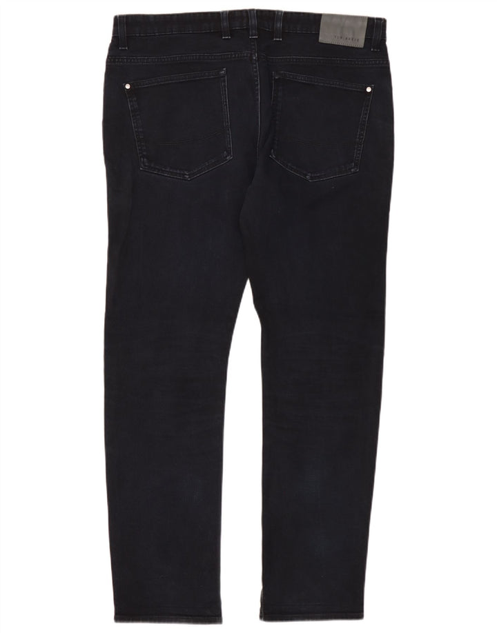 Ted Baker Ανδρικό Slim Jeans W36 L32 Navy Blue Cotton