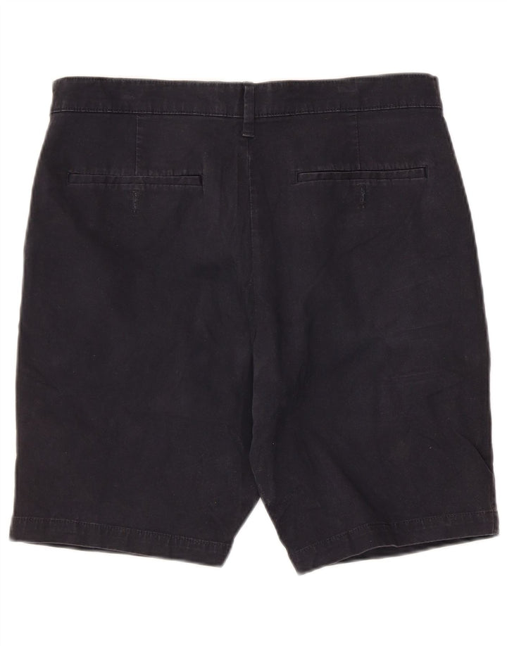MARKS & SPENCER Ανδρικό σορτς Chino με κανονική εφαρμογή W32 μεσαίο μπλε βαμβακερό