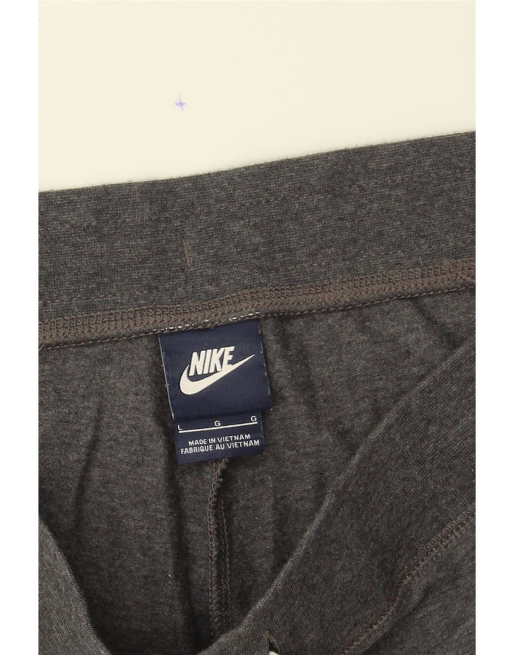 NIKE Womens Sport Shorts UK 16 Large  Grey Cotton Vintage Nike and Second-Hand Nike from Messina Hembry 