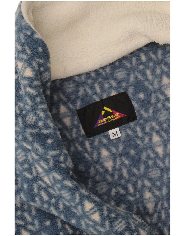 Aesse Ανδρικό φερμουάρ Fleece Jumper Medium White Fair Isle