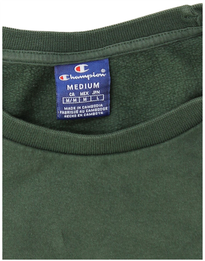 CHAMPION Ανδρικό γραφικό φούτερ Jumper Μεσαίο πράσινο