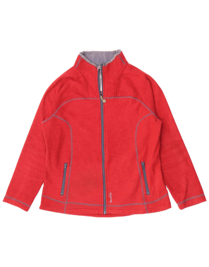 Γυναικεία αθλητική φόρμα Weird Fish Top Jacket UK 12 Medium Red Polyester
