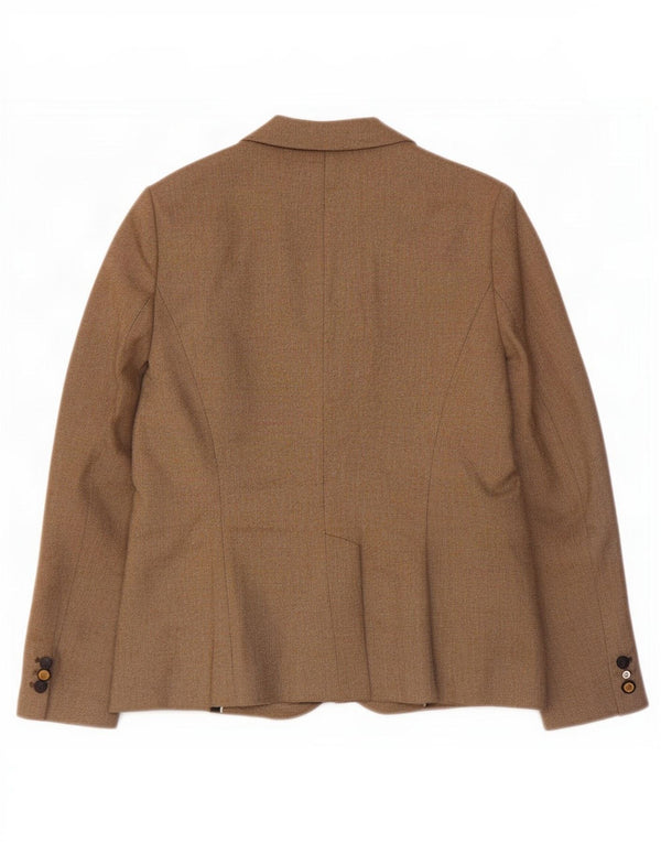 Zara Γυναικείο Μπουφάν Blazer UK 18 XL Καφέ