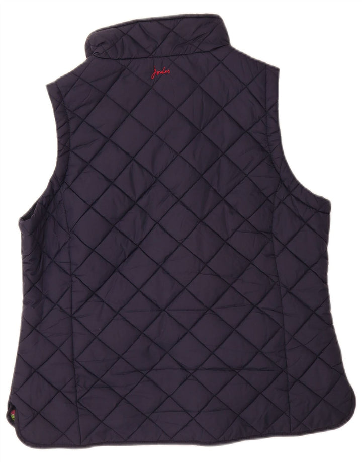 JOULES Γυναικείο Καπιτονέ Gilet UK 14 Large Navy Blue Polyamide