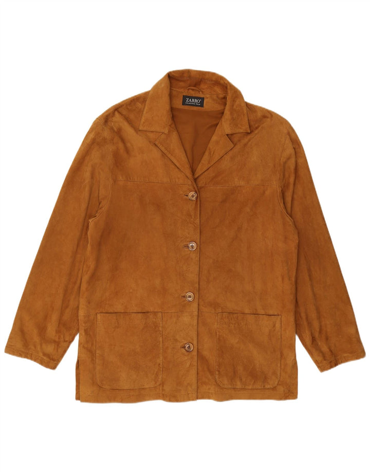 ZARRO Γυναικείο Suede Jacket IT 46 Large Beige Leather