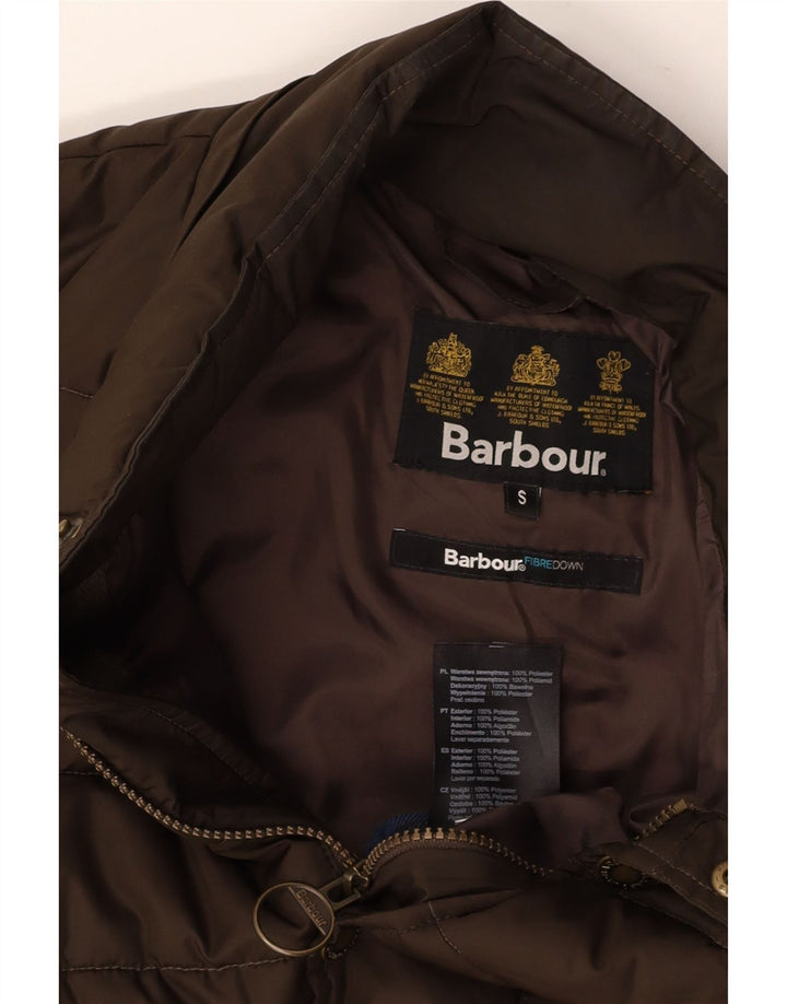 BARBOUR Ανδρικό μπουφάν με επένδυση UK 36 Small Brown Polyester