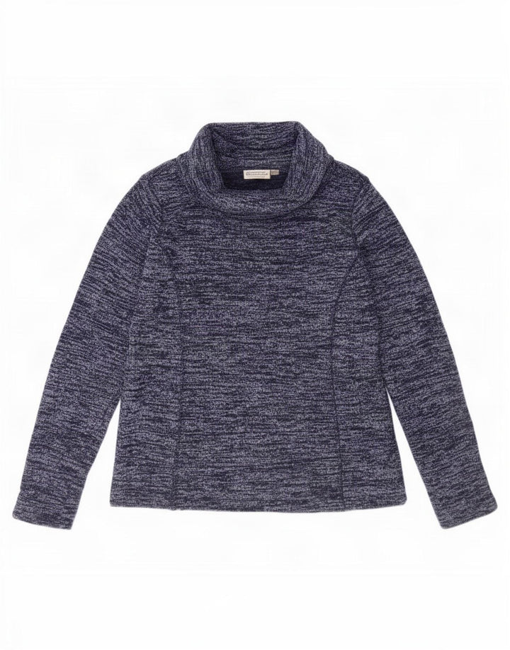 Mountain Warehouse Γυναικείο Μακρυμάνικο UK 12 Medium Blue Flecked