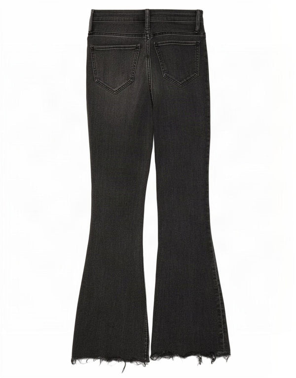 Hollister γυναικείο ψηλό ψηλό τζιν US 3 XS W26 L31 Γκρι βαμβακερό