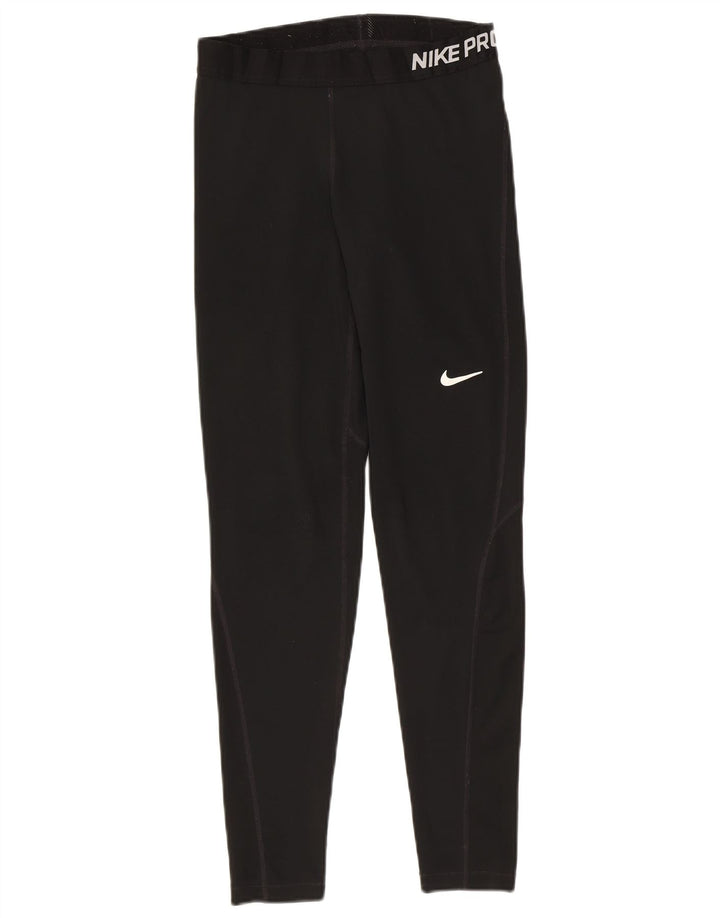 Γυναικεία κολάν Nike Dri Fit Graphic UK 12 Medium Black