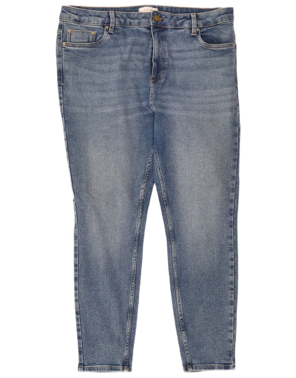 Joules Γυναικείο Skinny Jeans UK 18 XL W38 L28 Μπλε βαμβακερό