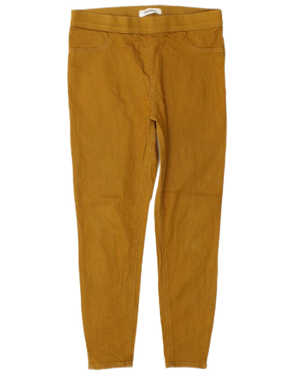 Marks & Spencer Γυναικεία Jegging Τζιν UK 12 Medium W30 L27 κίτρινο βαμβάκι
