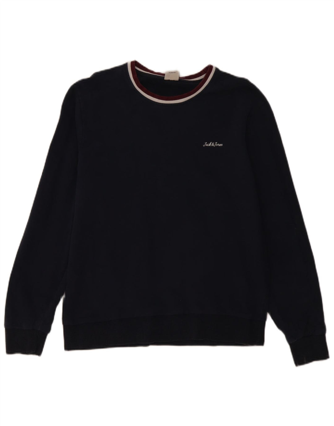 Jack & Jones Ανδρικό Φούτερ Jumper Μεγάλο Ναυτικό Βαμβακερό