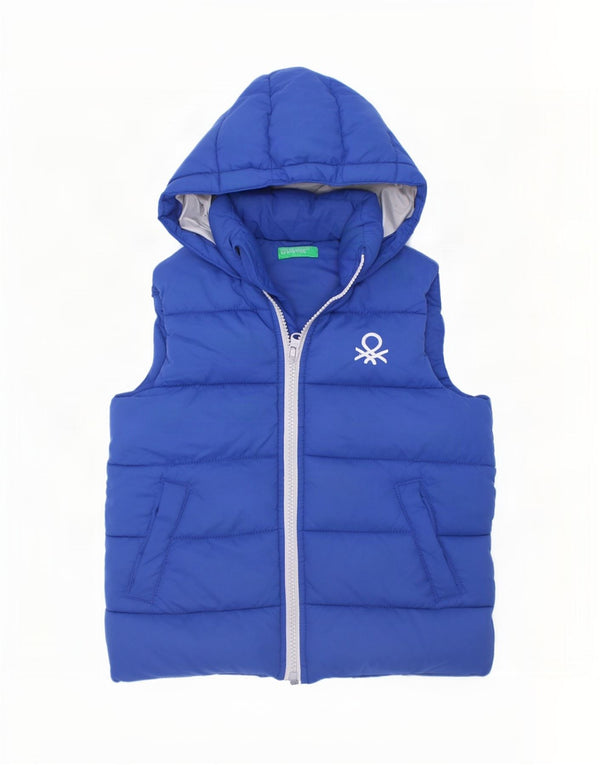 Μπλε πολυεστέρας Benetton Baby Boys με κουκούλα 18-24 μηνών
