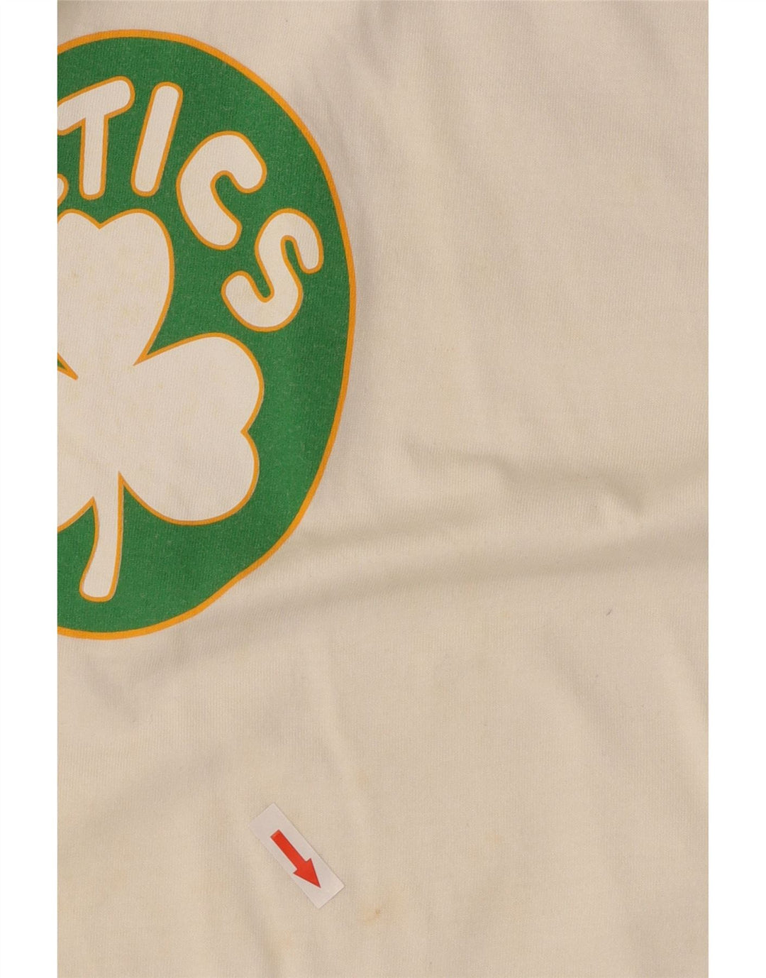 Champion Womens Celtics Graphic T-shirt Top Large White