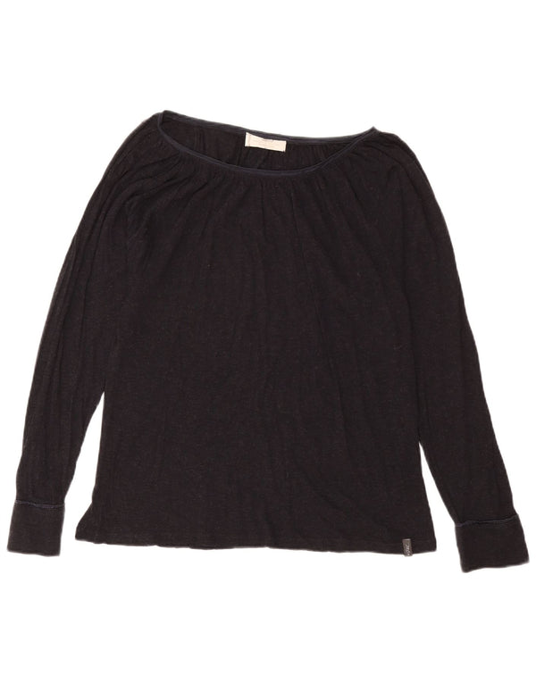 Γυναικείο τοπ Marlboro Classics Μακρυμάνικο UK 16 Large Μαύρο