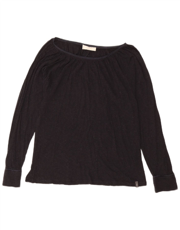 Γυναικείο τοπ Marlboro Classics Μακρυμάνικο UK 16 Large Μαύρο