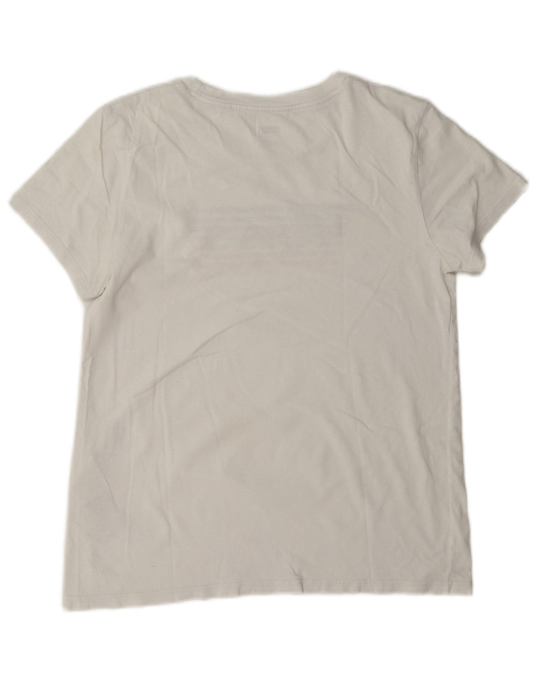 Γυναικείο γραφικό μπλουζάκι Levi's Top UK 14 μεσαίο λευκό βαμβακερό