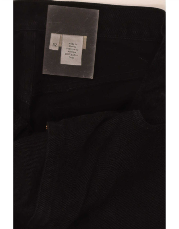 Ανδρικό τζιν κανονικό ίσιο Calvin Klein W32 L30 μαύρο βαμβακερό