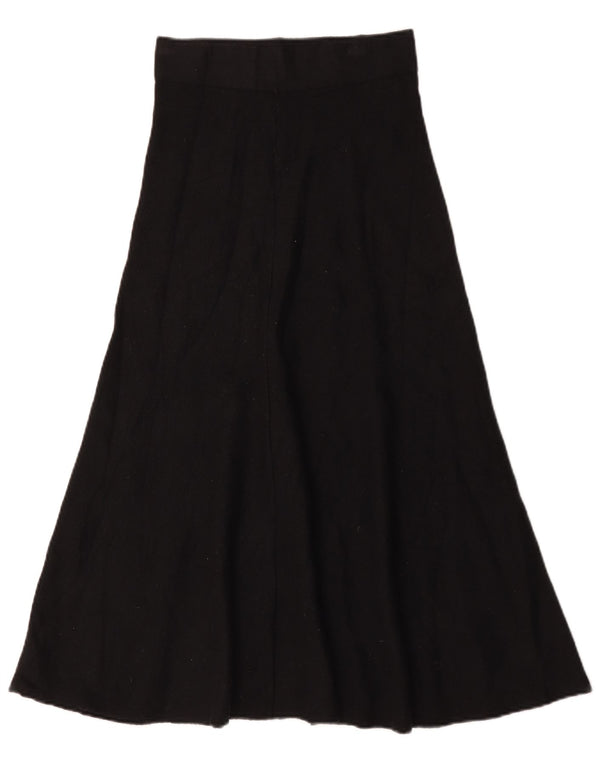Marks & Spencer Γυναικεία ψηλόμεση φούστα Α-γραμμή UK 10 Small W26 Μαύρη