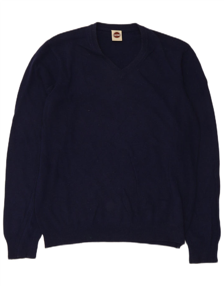Γυναικείο πουλόβερ Colmar με V λαιμόκοψη UK 16 Large Navy Blue