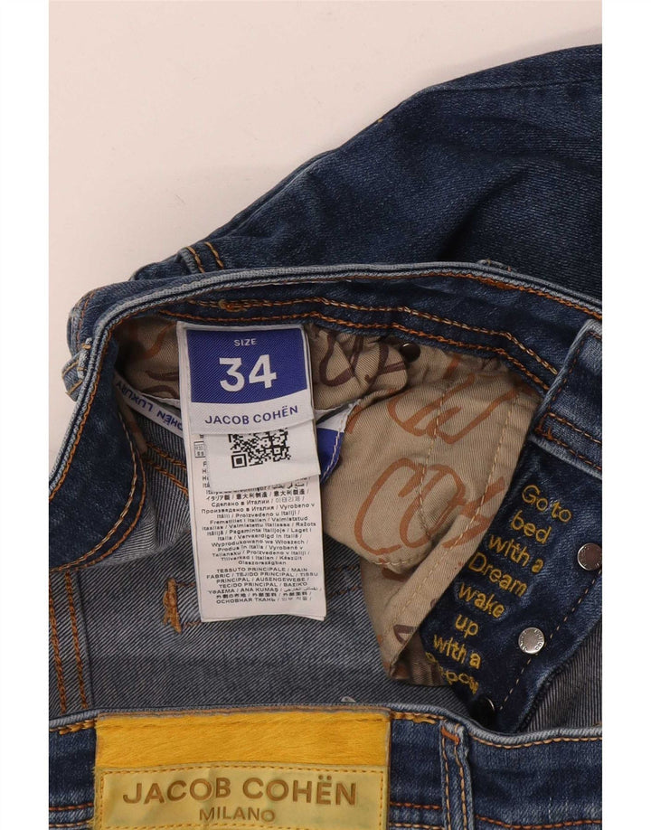 Jacob Cohen Ανδρικό Cropped Jeans W34 L25 Blue Cotton