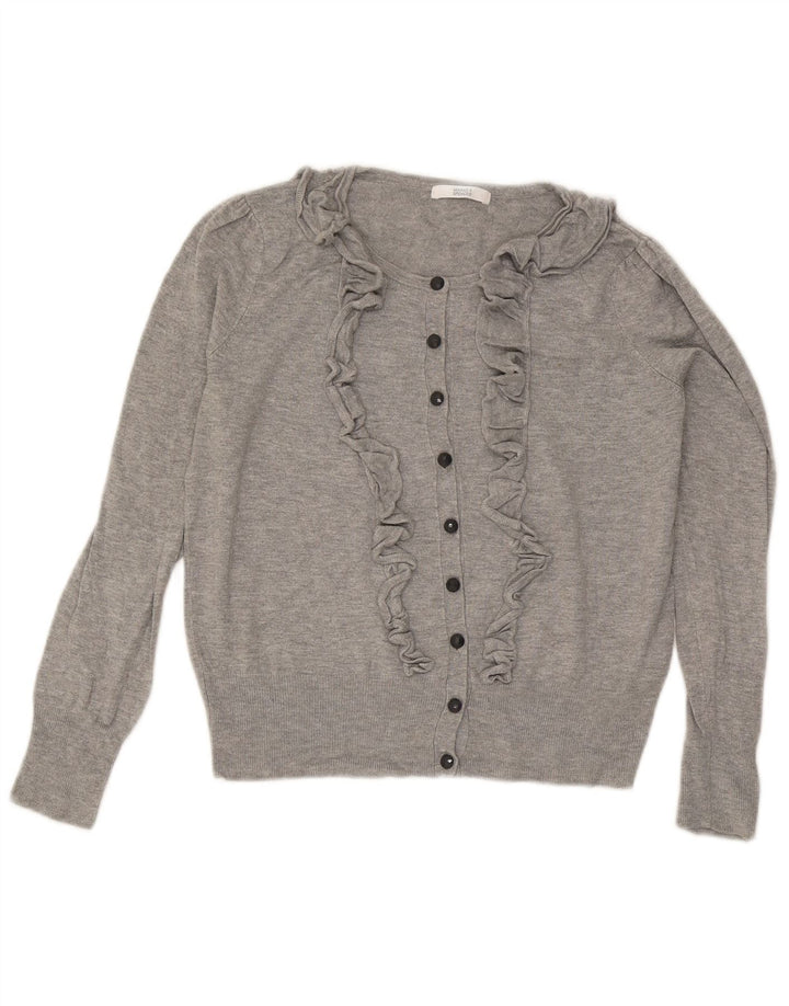 Marks & Spencer Γυναικείο πουλόβερ ζακέτα UK 10 Small Grey Flecked