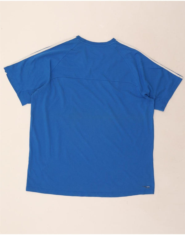 Ανδρικό T-Shirt Adidas Top 2XL Μπλε βαμβακερό
