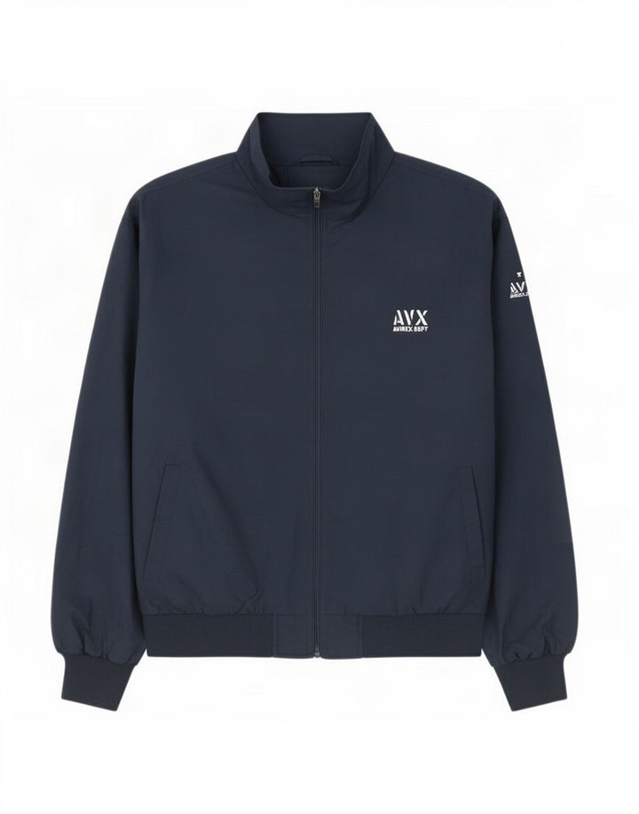 Ανδρικό μπουφάν Avirex Bomber UK 44 2XL Navy Blue Polyester