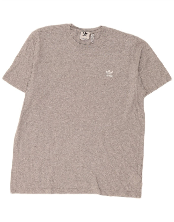 Ανδρικό T-Shirt Adidas Top XL Γκρι βαμβακερό