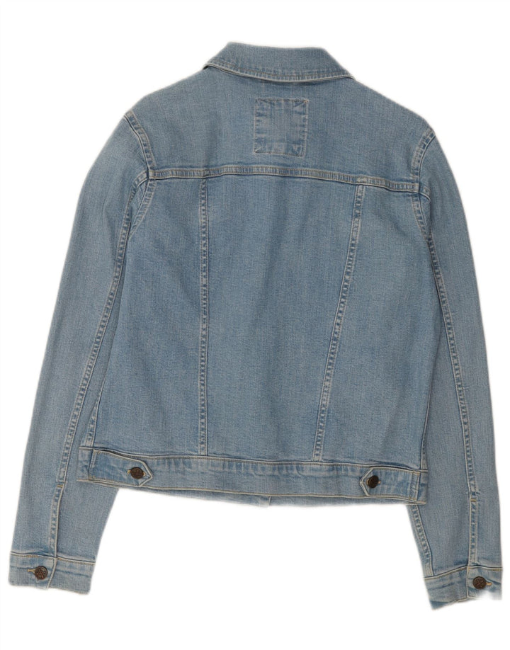 Crew Clothing Γυναικείο Τζιν μπουφάν UK 12 Medium Blue