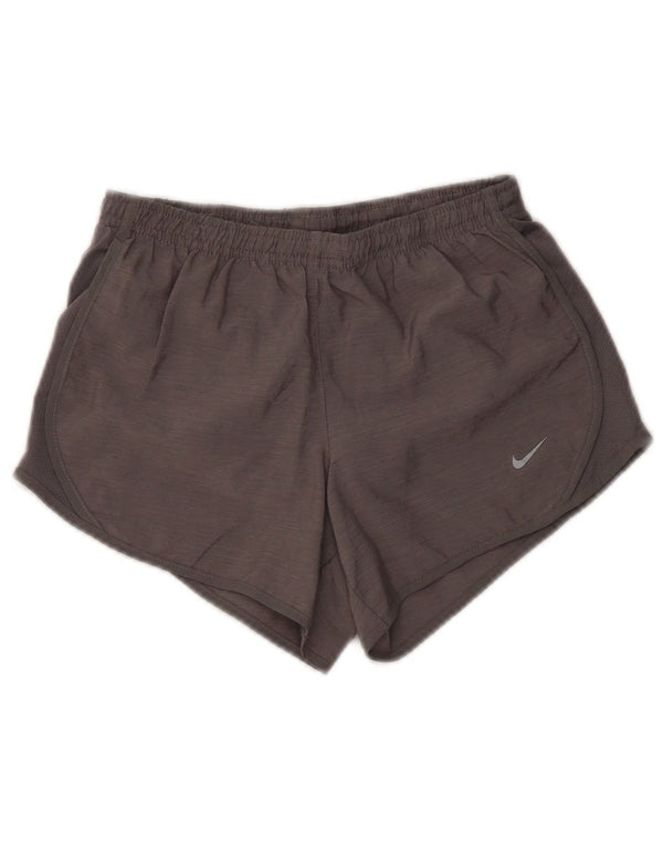Αθλητικά σορτς Nike Girls Dri Fit 10-11 ετών από μεσαίο γκρι πολυεστέρα