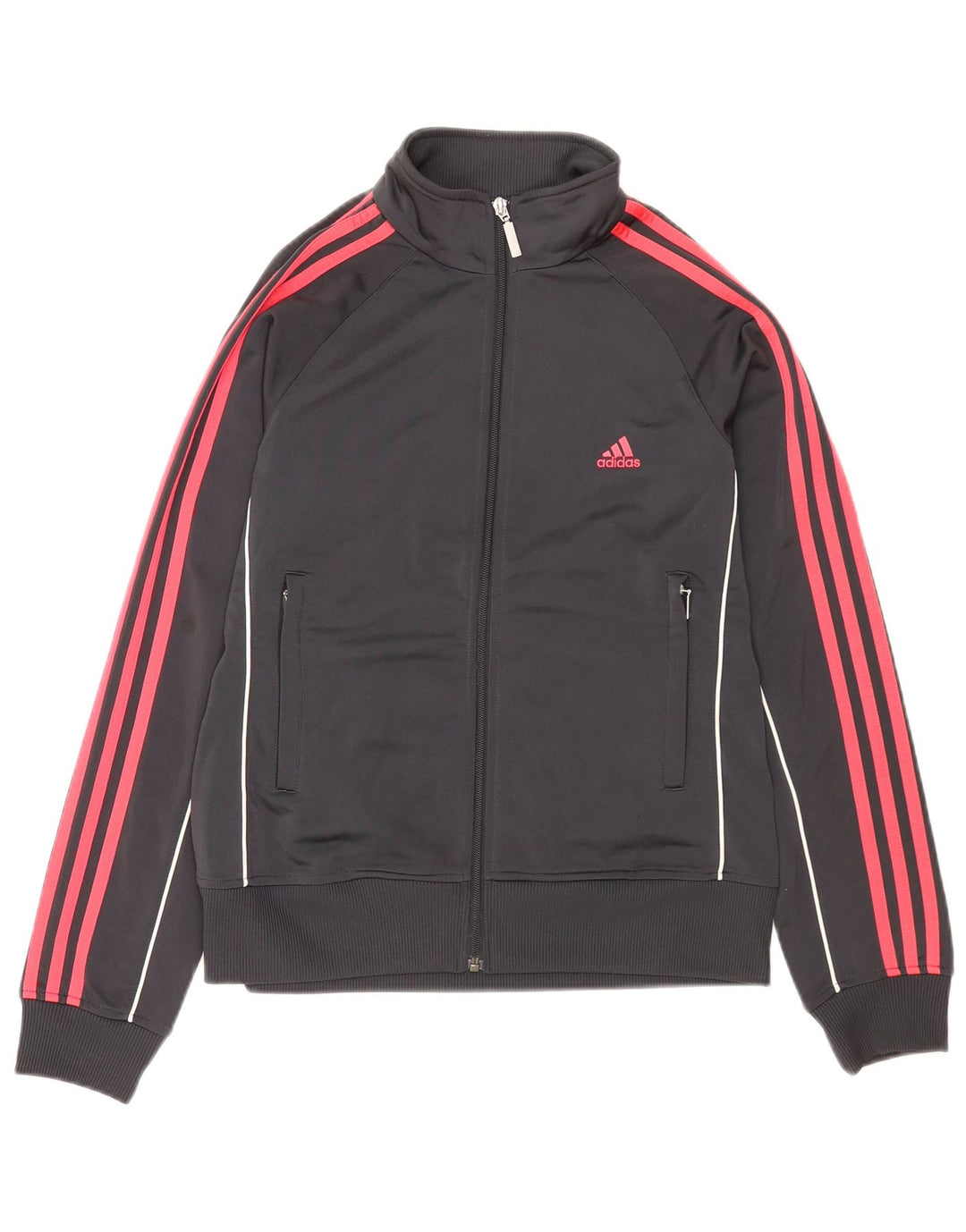 Γυναικεία αθλητική φόρμα Adidas Top Jacket UK 16 Large Grey Polyester